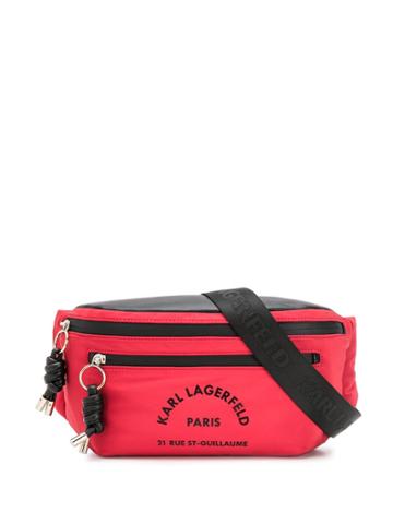Karl Lagerfeld Rue St Guillaume Bumbag - Red