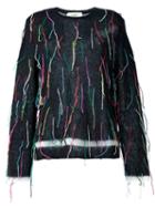 Ports 1961 Loose Knit Jumper, Women's, Size: Xs, Black, Silk/mohair/wool