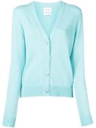 Barrie Long-sleeve Fitted Cardigan - Blue
