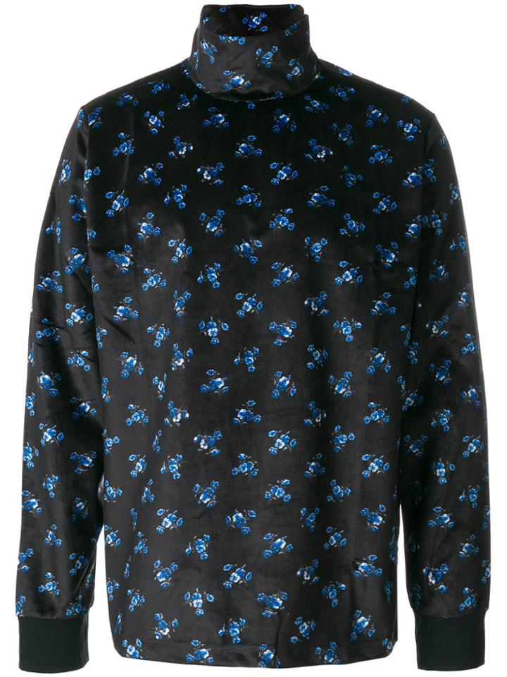 Kenzo Printed High Neck Top - Black