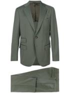 Doppiaa Formal Fitted Suit - Green
