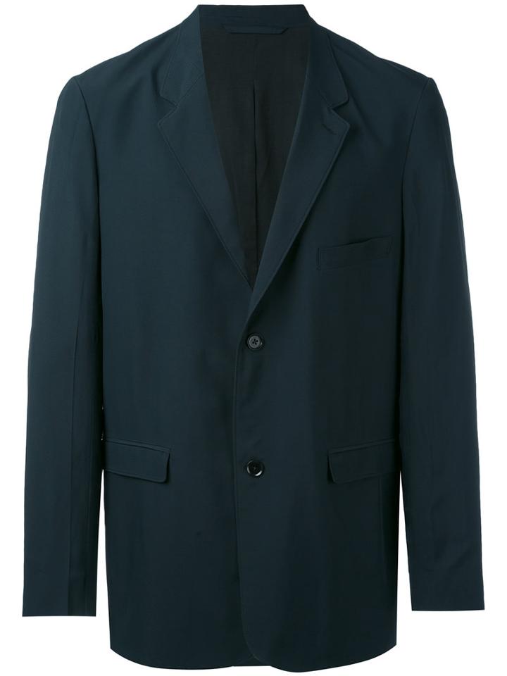 Lemaire - Classic Blazer - Men - Cotton/viscose - 52, Blue, Cotton/viscose