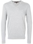 Michael Kors V-neck Sweatshirt - Grey