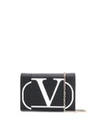 Valentino Valentino Garavani Vlogo Cross Body Bag - Black