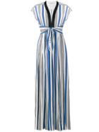 Philosophy Di Lorenzo Serafini Striped Dress - White