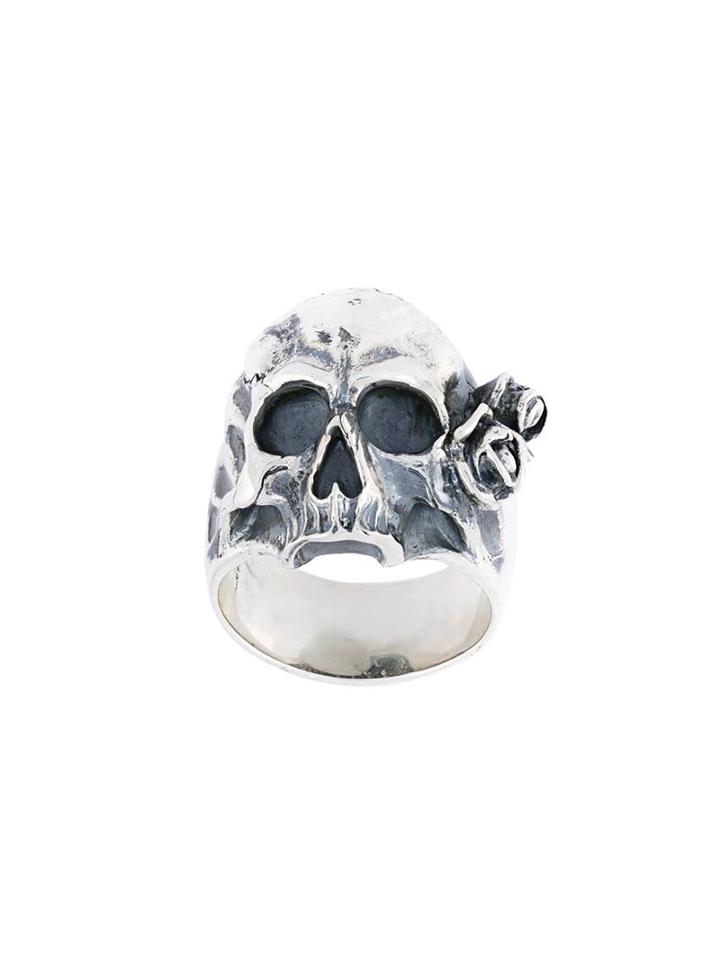 Maison Recuerdo Skull Rose Ring
