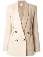 Acler Belvue Asymmetric Blazer - Neutrals