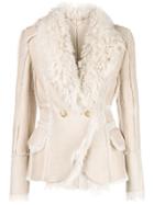 Desa 1972 Double Breasted Jacket - Nude & Neutrals