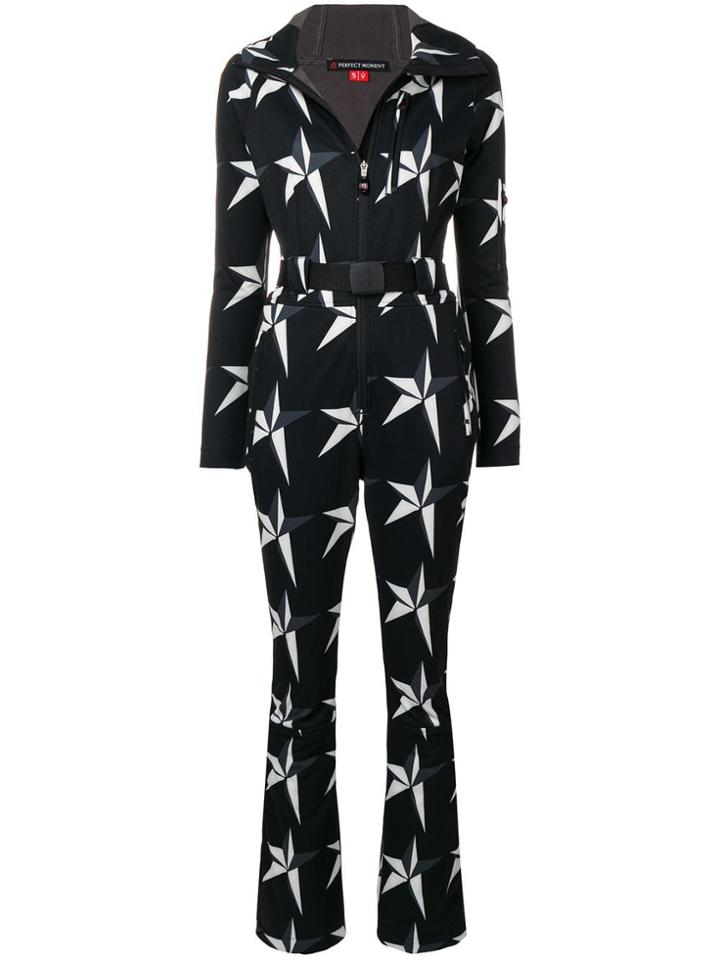 Perfect Moment Star Suit Jumpsuit - Black