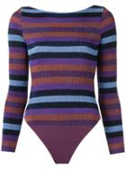 Cecilia Prado - Knit Body - Women - Acrylic/lurex/viscose - P, Pink/purple, Acrylic/lurex/viscose