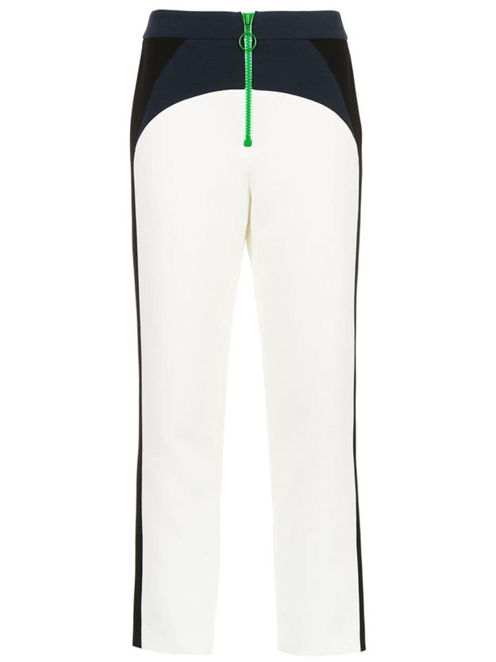 Nk Panelled Skinny Trousers - White