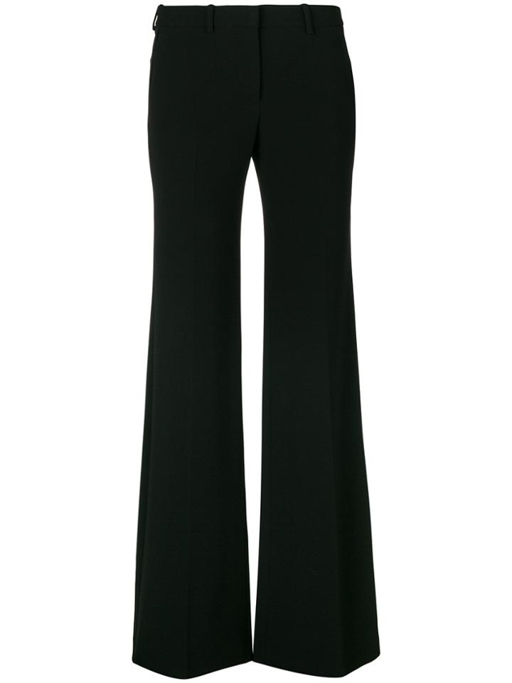 Theory Flared Trousers - Black