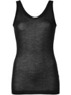 Antonio Berardi Sheer Tank, Women's, Size: 38, Black, Cashmere