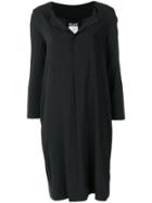 Kristensen Du Nord Open Collar Shirt Dress - Black