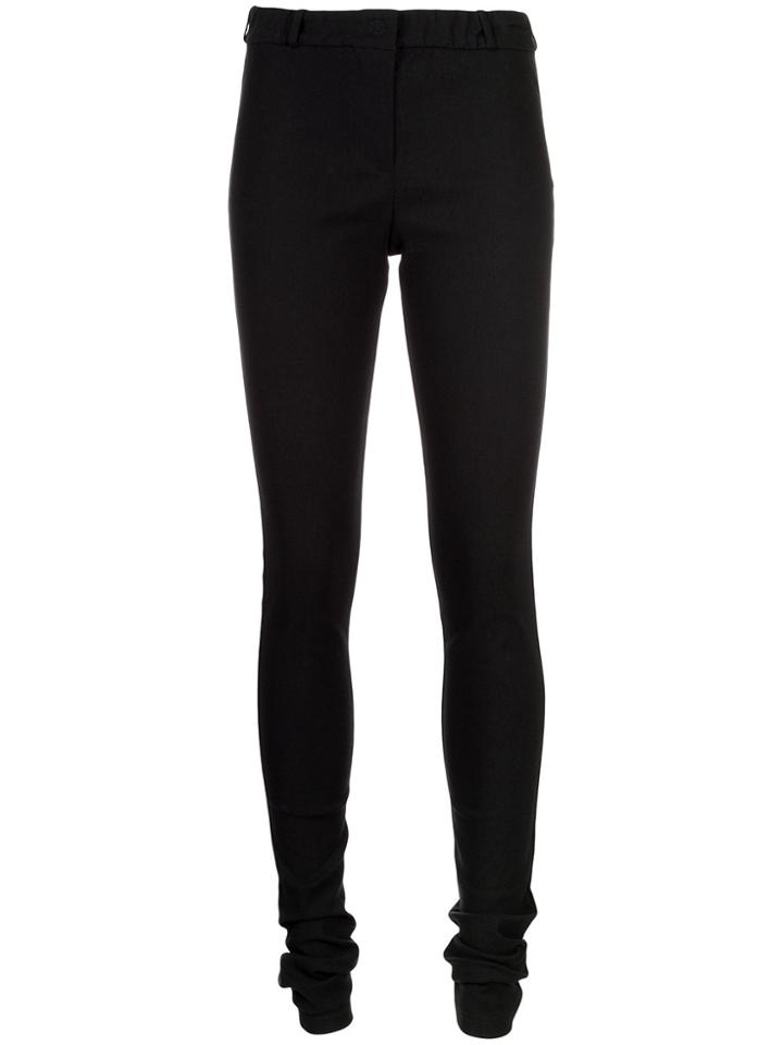 Taylor Skinny Mid-rise Trousers - Black