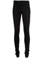Taylor Skinny Mid-rise Trousers - Black