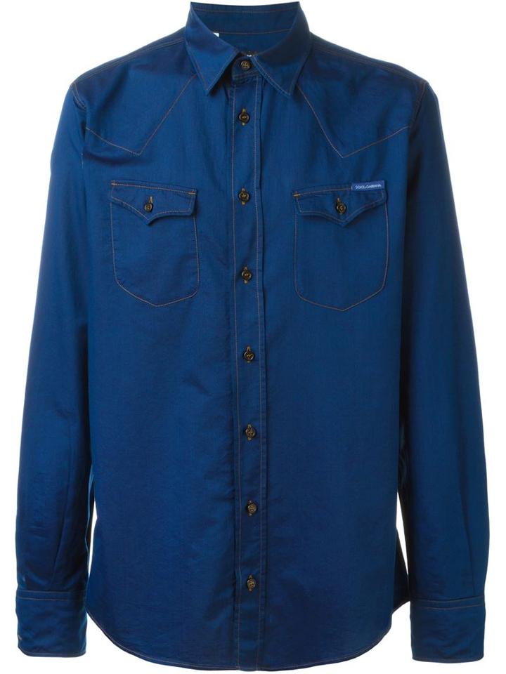 Dolce & Gabbana Denim Style Shirt