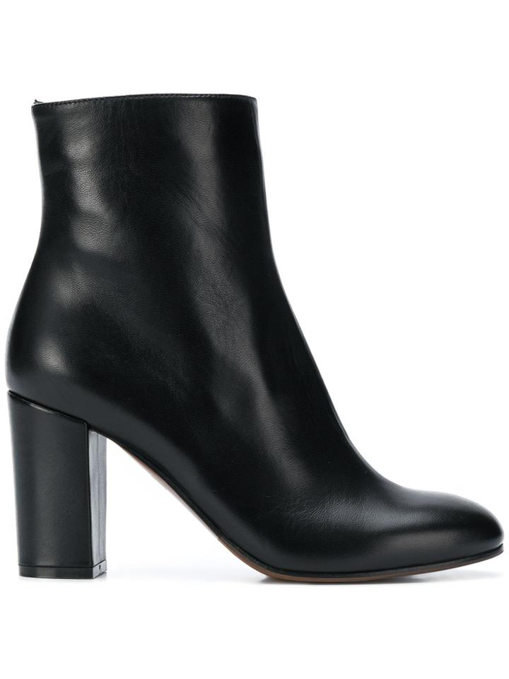 L'autre Chose Classic Ankle Boots - Black