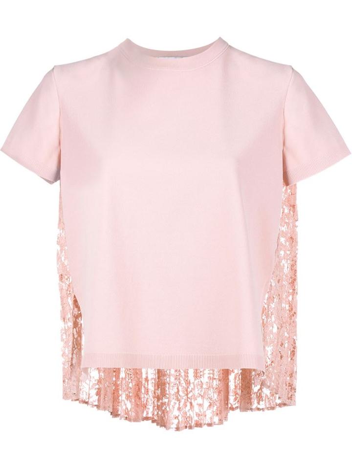Valentino Cardigan With Heavy Lace Back