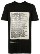 Rick Owens Drkshdw Traume Print T-shirt - Black