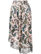 Zadig & Voltaire Joslin Paisley Skirt - Pink