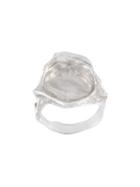 Liska Hammered Ring, Women's, Metallic
