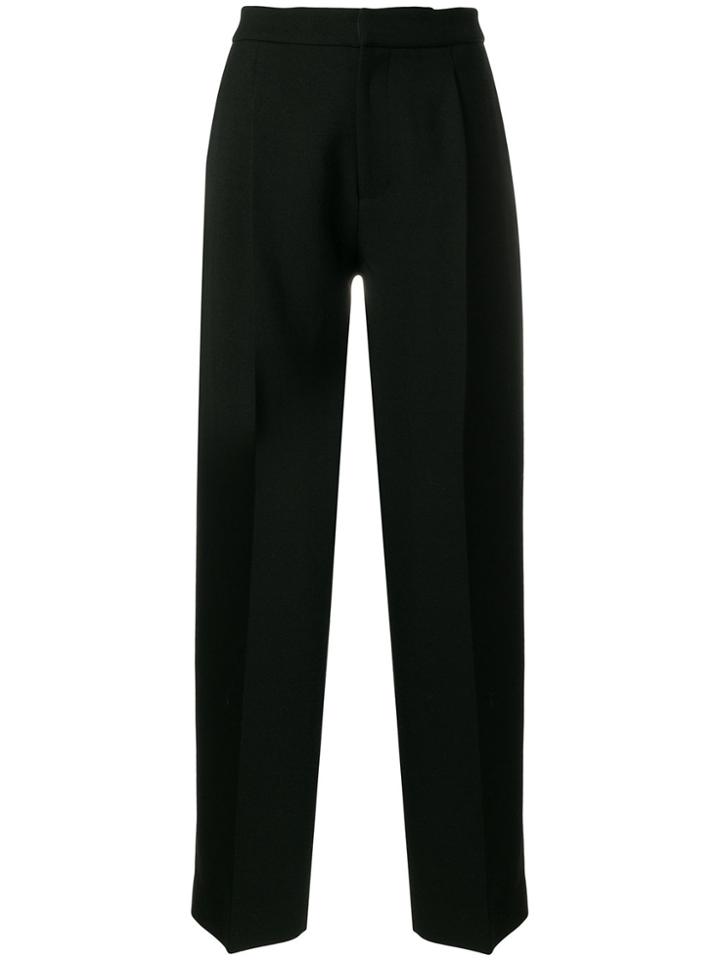 Jacquemus Wide Leg Trousers - Black