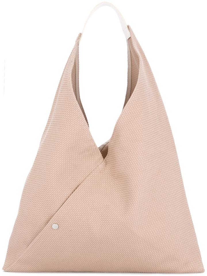 Cabas No39 Triangle Tote - Brown