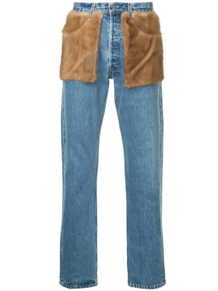 7x7 Jone Wash Slim-fit Jeans - Blue