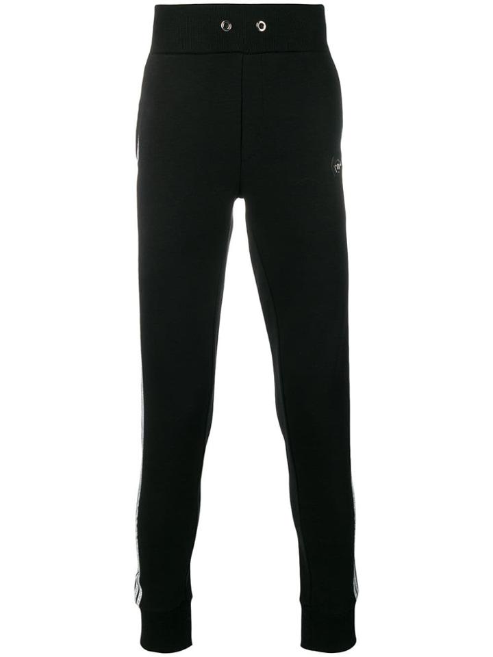 Philipp Plein Side-stripe Track Trousers - Black