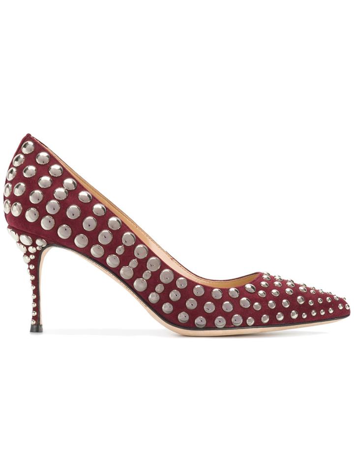 Sergio Rossi Godiva Low Pumps - Red