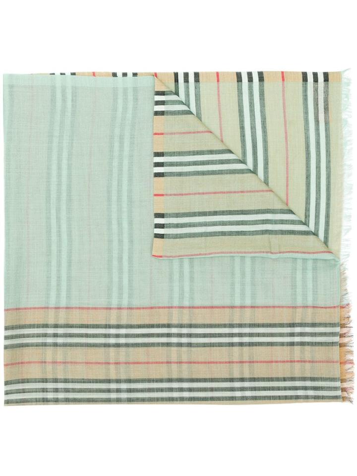 Burberry Signature Check Scarf - Brown