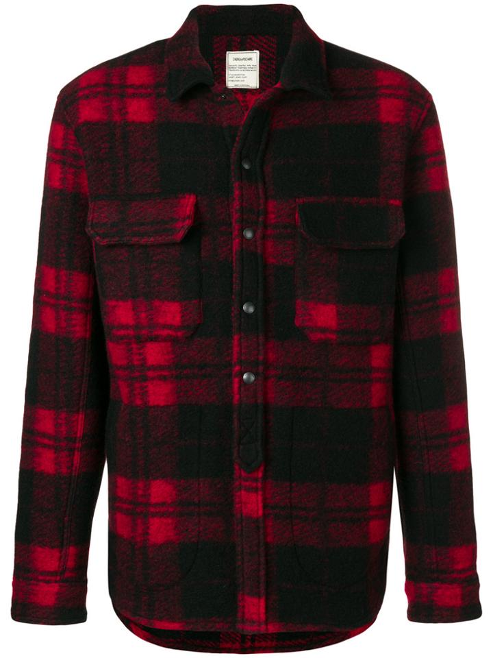 Zadig & Voltaire Check Long-sleeve Shirt - Red