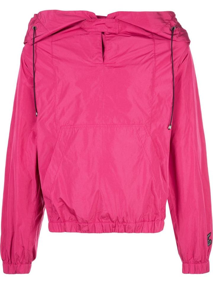 Vivienne Westwood Anglomania Drawstring Hooded Jacket - Pink