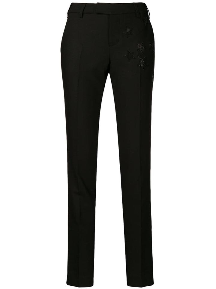 Zadig & Voltaire Straight Leg Trousers - Black