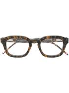 Thom Browne Eyewear Tortoiseshell Bold Glasses
