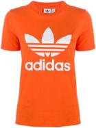 Adidas Adidas Originals Trefoil Logo T-shirt - Orange