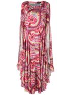 Manish Arora Psychedelic Printed Dress - Pink