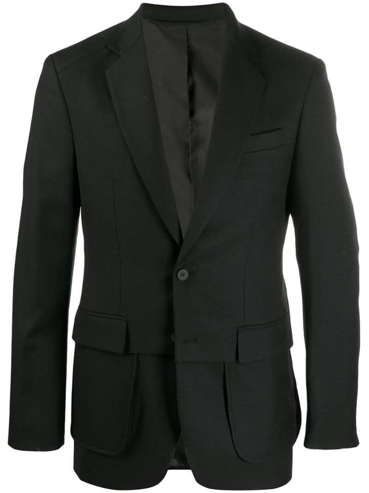 D.gnak Multi-layered Blazer - Black