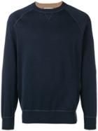 Brunello Cucinelli Crewneck Knit Sweater - Blue