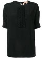 Nº21 Ruffle Panel T-shirt - Black