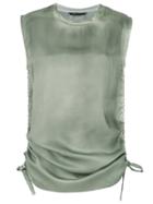 Uma Raquel Davidowicz Draped Blouse - Grey