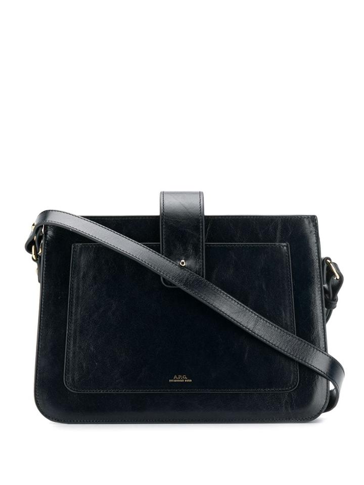 A.p.c. Zip-top Shoulder Bag - Blue