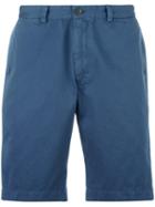 Sunspel Classic Chino Shorts, Men's, Size: 36, Blue, Cotton