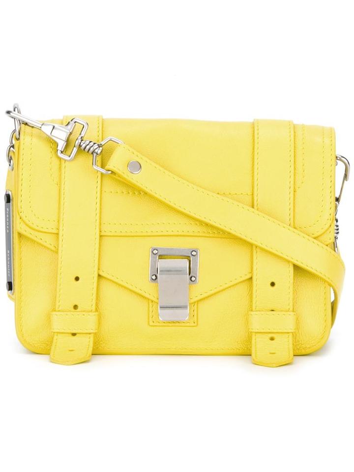 Proenza Schouler Mini 'ps1' Crossbody Bag, Women's, Yellow/orange, Leather