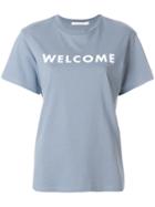 Neul Welcome Print T-shirt - Grey
