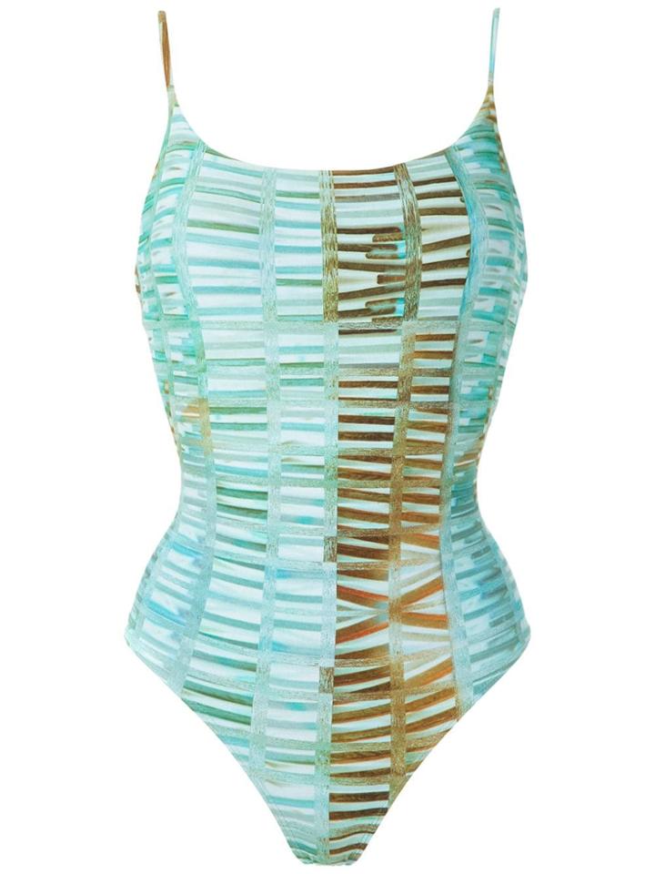Lygia & Nanny Summit Printed Swimsuit - Blue