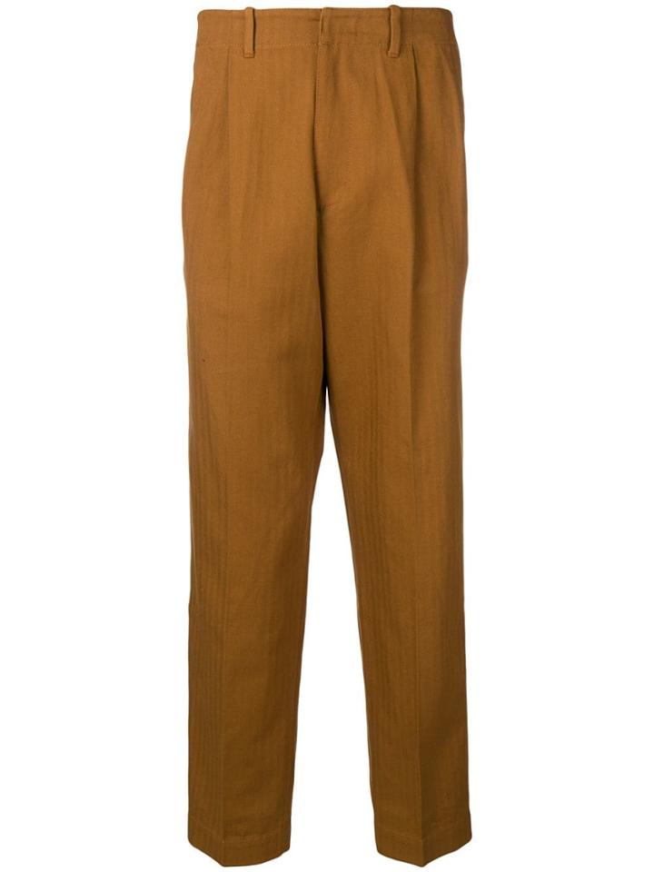 Qasimi Bronze Trousers - Brown