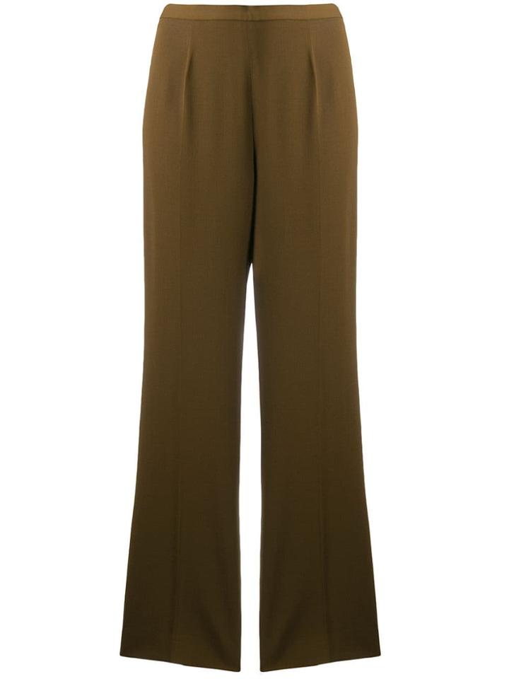 Jean Paul Gaultier Pre-owned Tailored Straight Trousers - Brown