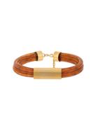 Valentino Vintage 1980's Textured Choker - Brown